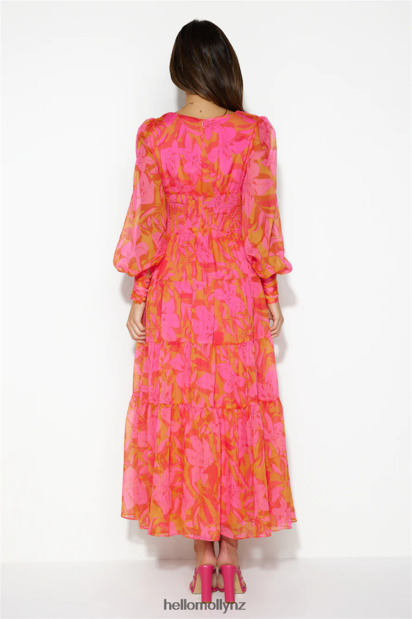 Hello Molly Gotta Thrive Maxi Dress Pink PBN8865623 Clothing
