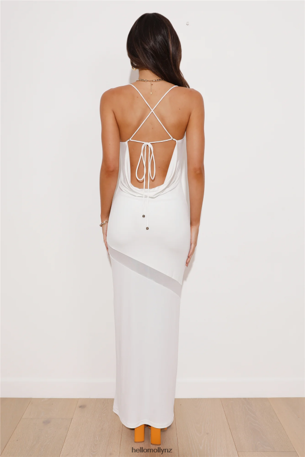 Hello Molly Hotter Than All Maxi Dress White PBN8865727 Clothing