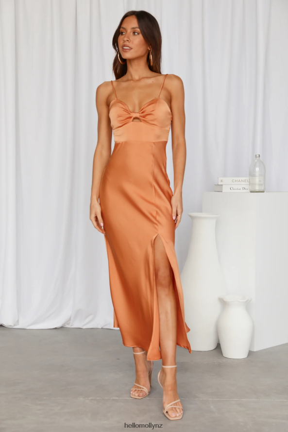 Hello Molly Ill Be Yours Maxi Dress Orange PBN8866669 Clothing