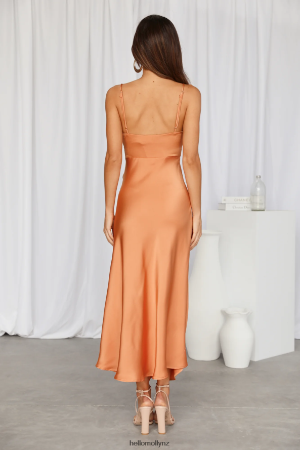 Hello Molly Ill Be Yours Maxi Dress Orange PBN8866669 Clothing