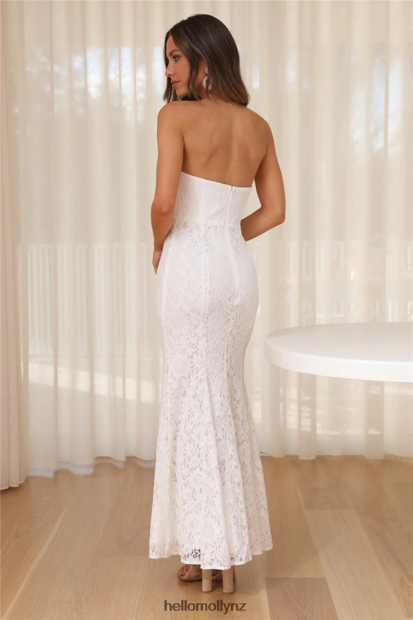 Hello Molly Lace Vacation Maxi Dress White PBN8866355 Clothing
