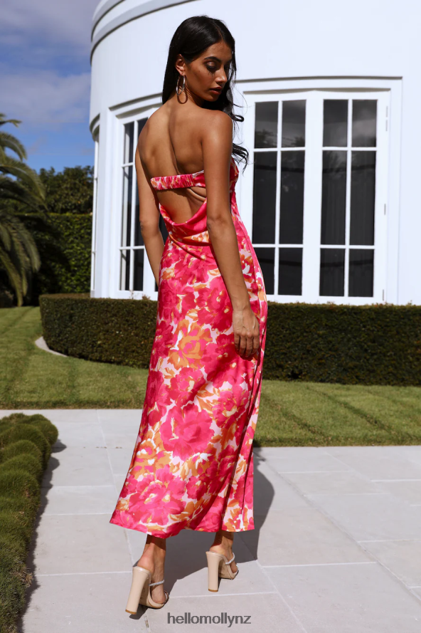 Hello Molly Letters Of Mine Maxi Dress Pink PBN8866653 Clothing