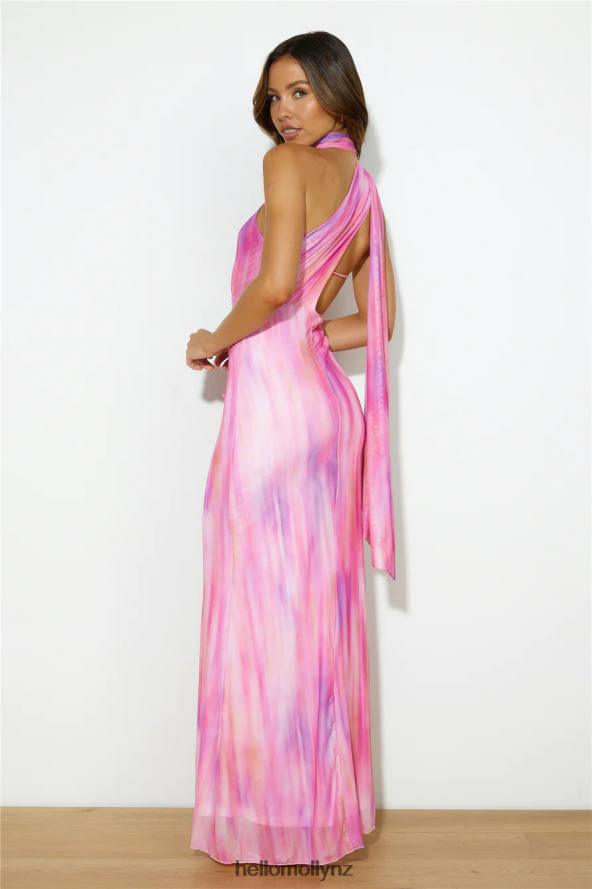 Hello Molly Looks To Love Maxi Dress Pink PBN8865919 Clothing