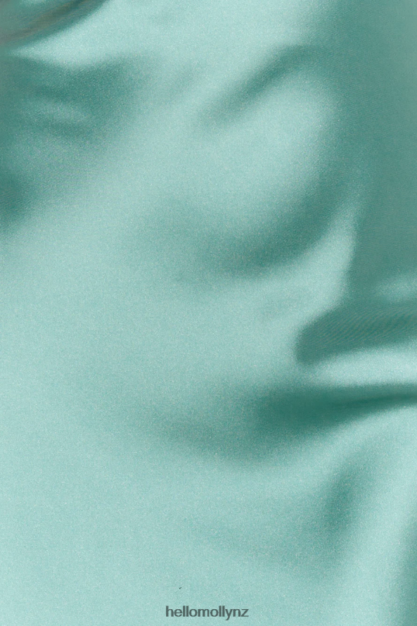 Hello Molly Luxury Events Satin Maxi Dress Sage PBN8865882 Clothing