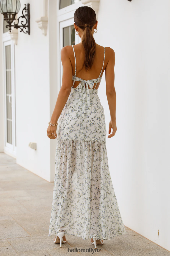 Hello Molly Modern Ophelia Maxi Dress White PBN8866802 Clothing