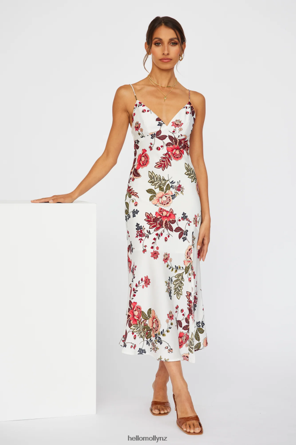 Hello Molly No Yesterday Maxi Dress White PBN8866836 Clothing