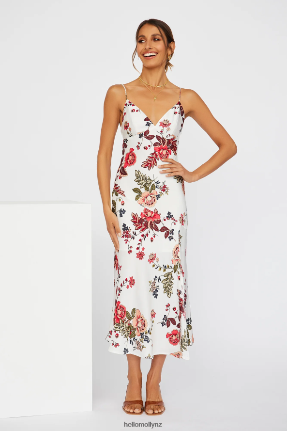 Hello Molly No Yesterday Maxi Dress White PBN8866836 Clothing