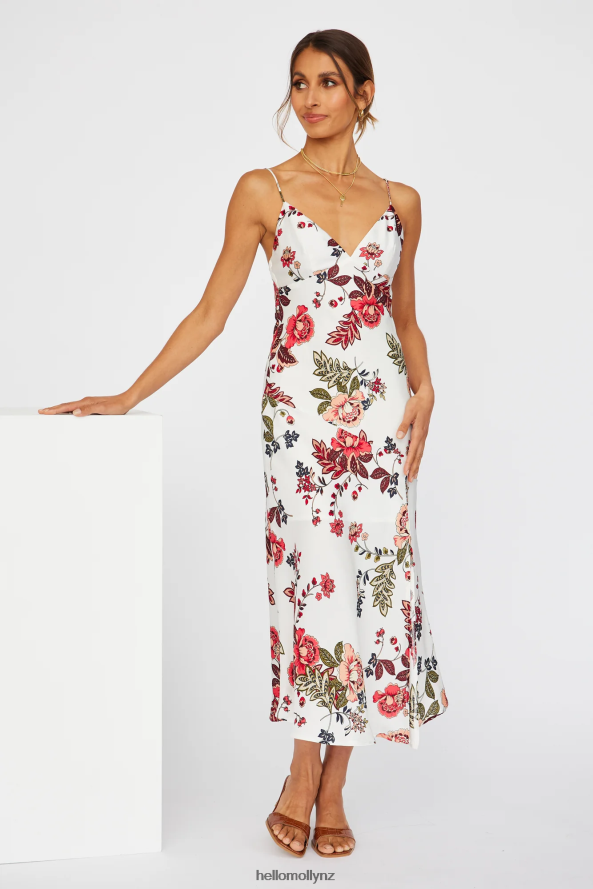 Hello Molly No Yesterday Maxi Dress White PBN8866836 Clothing