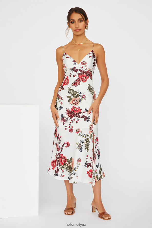 Hello Molly No Yesterday Maxi Dress White PBN8866836 Clothing