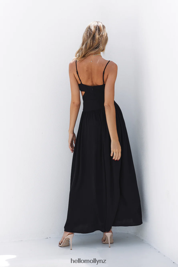 Hello Molly Passion For You Maxi Dress Black PBN8866070 Clothing