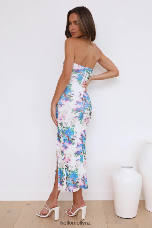 Hello Molly Poetic Beginnings Maxi Dress White PBN8865885 Clothing