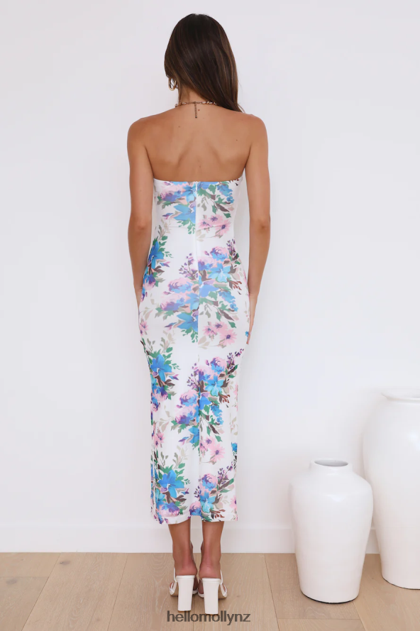 Hello Molly Poetic Beginnings Maxi Dress White PBN8865885 Clothing