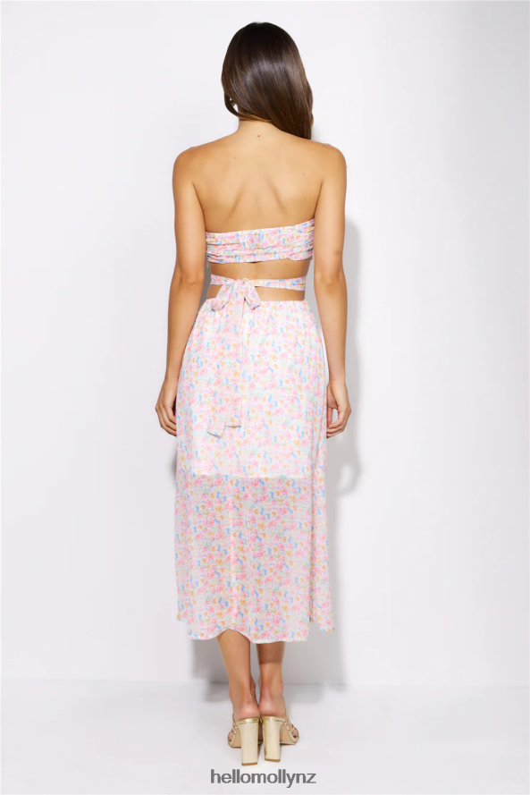 Hello Molly Pretty And Girly Maxi Dress Pink PBN8865796 Clothing