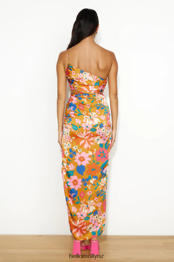 Hello Molly Pretty Fun Maxi Dress Orange PBN8865913 Clothing