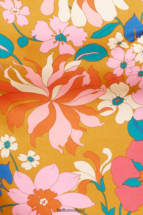 Hello Molly Pretty Fun Maxi Dress Orange PBN8865913 Clothing