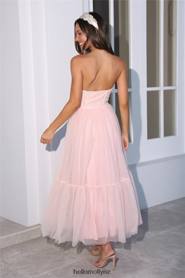 Hello Molly Royal Treasure Tulle Maxi Dress Pink PBN8865951 Clothing