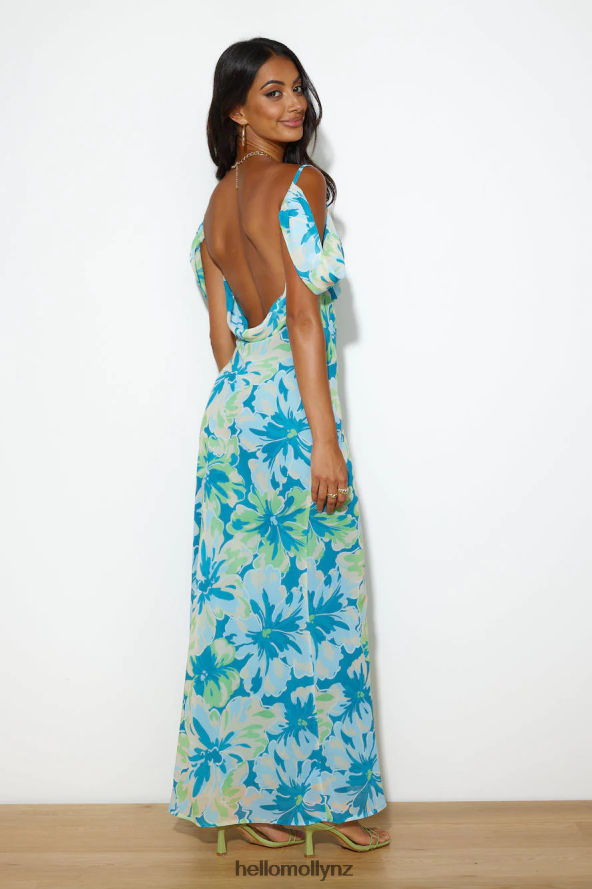 Hello Molly SEVEN WONDERS Longina Maxi Dress Green PBN8866171 Clothing