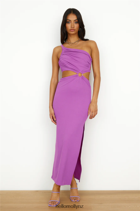 Hello Molly Sandy Retreats Maxi Dress Purple PBN8864870 Clothing