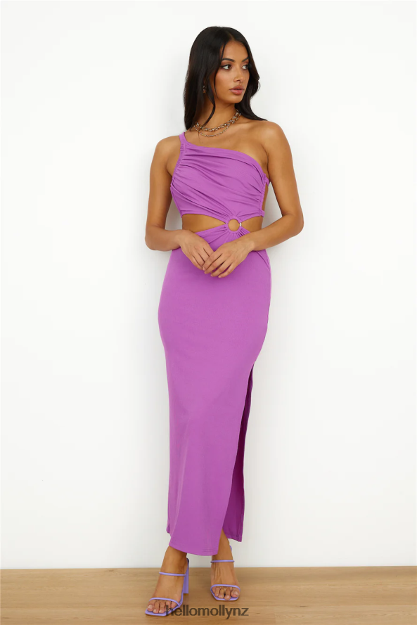Hello Molly Sandy Retreats Maxi Dress Purple PBN8864870 Clothing