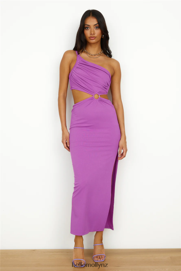Hello Molly Sandy Retreats Maxi Dress Purple PBN8864870 Clothing
