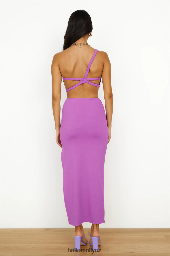 Hello Molly Sandy Retreats Maxi Dress Purple PBN8864870 Clothing