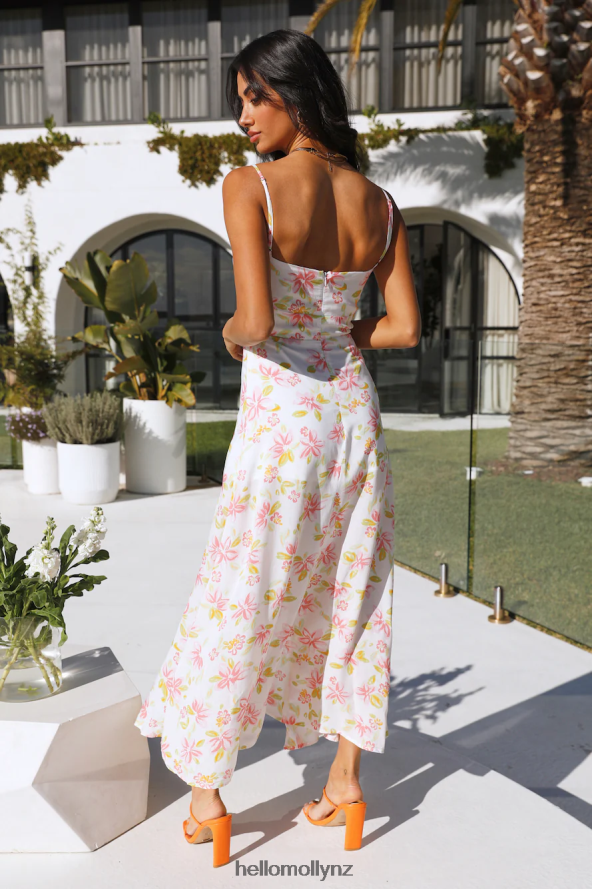 Hello Molly Skipping Fields Maxi Dress White PBN8866790 Clothing