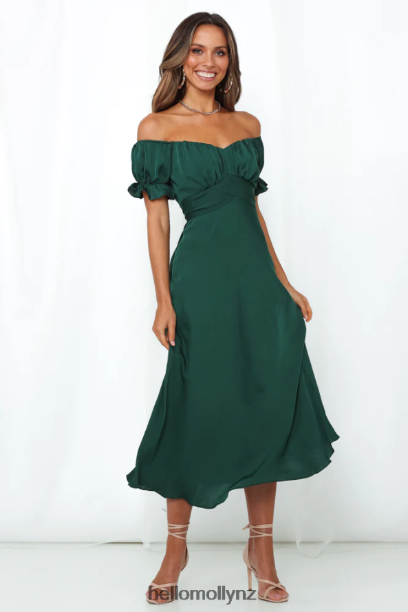 Hello Molly Sky Child Maxi Dress Forest Green PBN8866880 Clothing