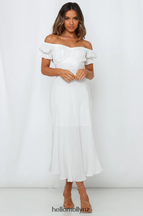 Hello Molly Sky Child Maxi Dress White PBN8866883 Clothing