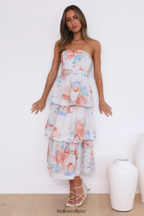 Hello Molly Style Lover Maxi Dress Peach PBN8866006 Clothing