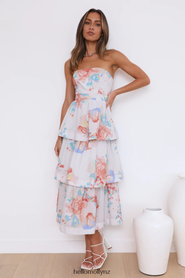 Hello Molly Style Lover Maxi Dress Peach PBN8866006 Clothing