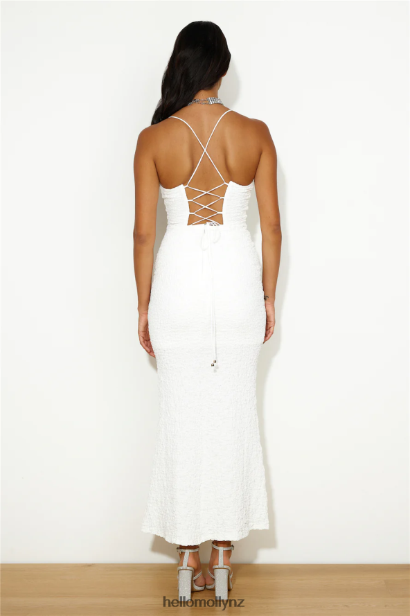 Hello Molly Stylish Girl Things Maxi Dress White PBN8865929 Clothing