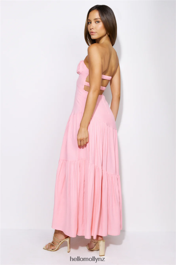 Hello Molly Summer In Love Maxi Dress Pink PBN8865848 Clothing