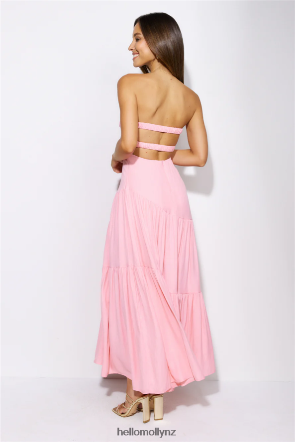 Hello Molly Summer In Love Maxi Dress Pink PBN8865848 Clothing