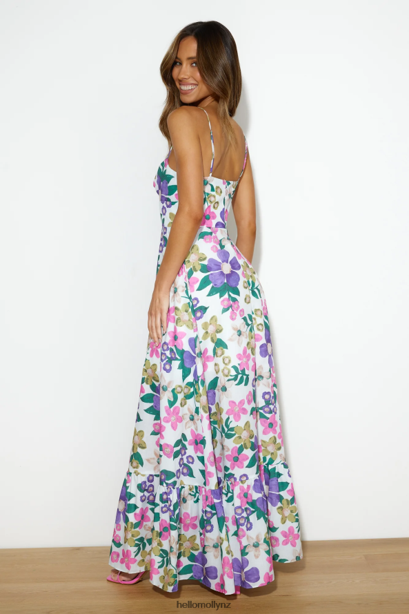 Hello Molly Sunset Walk Maxi Dress Multi PBN8866241 Clothing