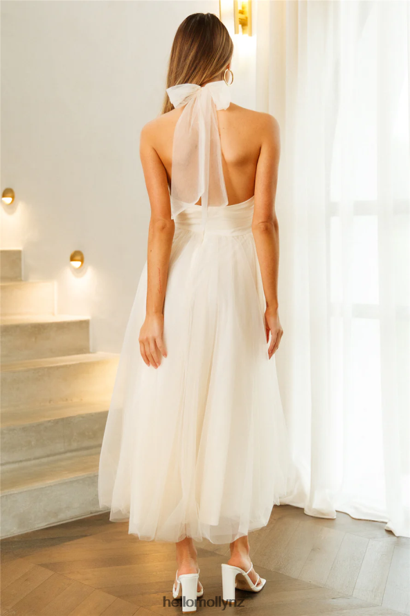 Hello Molly Tangled Up Maxi Dress Ivory PBN8866418 Clothing