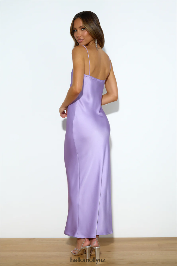 Hello Molly Touch Of Twinkle Maxi Dress Lilac PBN8866137 Clothing