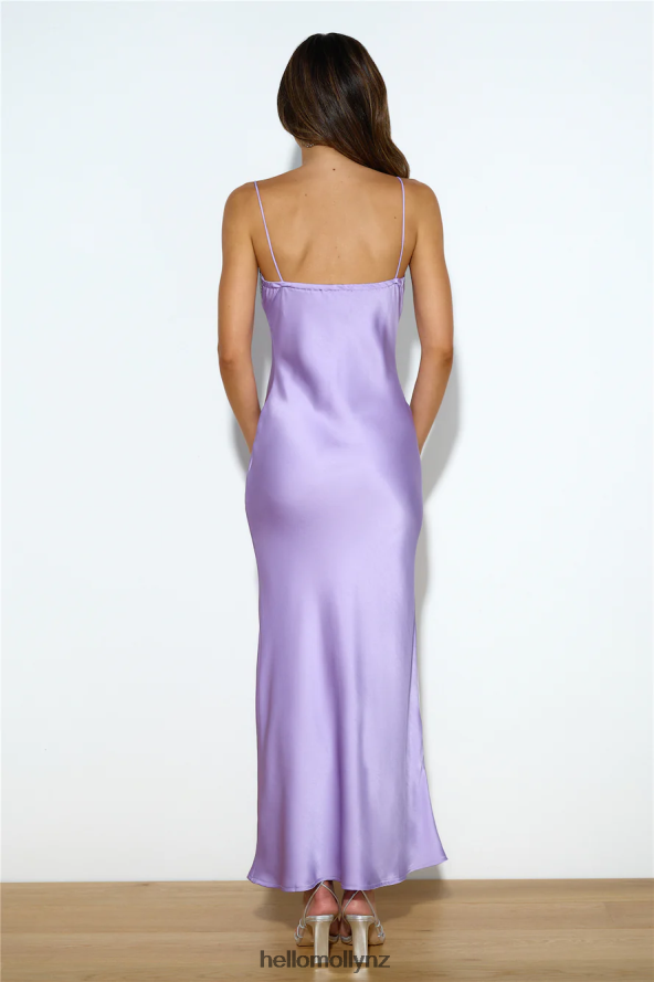 Hello Molly Touch Of Twinkle Maxi Dress Lilac PBN8866137 Clothing