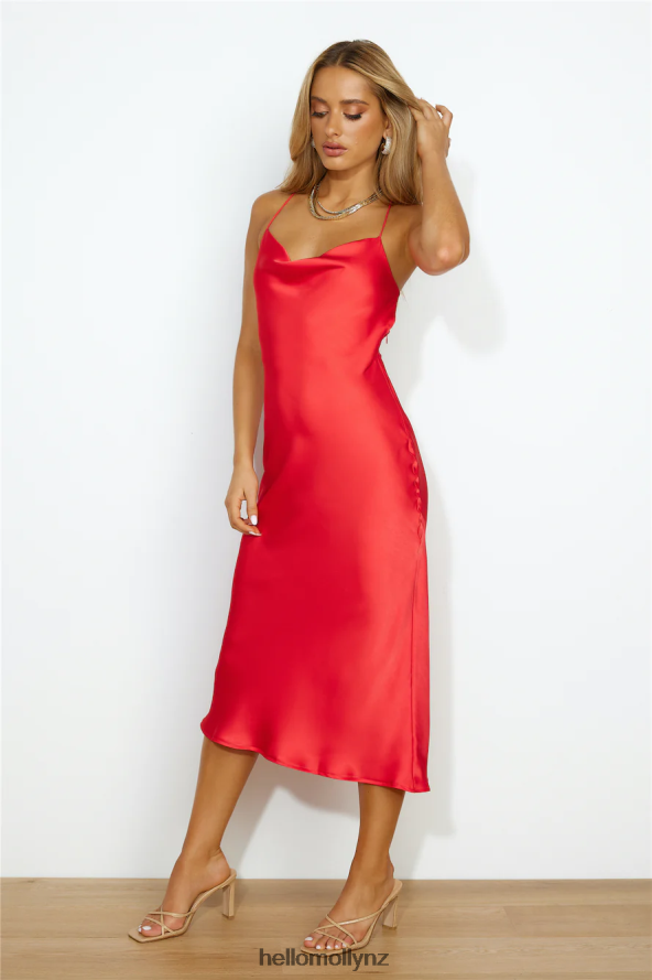 Hello Molly Universal Energy Maxi Dress Red PBN8866311 Clothing