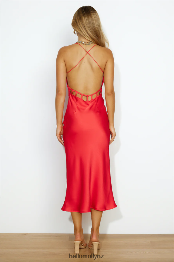Hello Molly Universal Energy Maxi Dress Red PBN8866311 Clothing