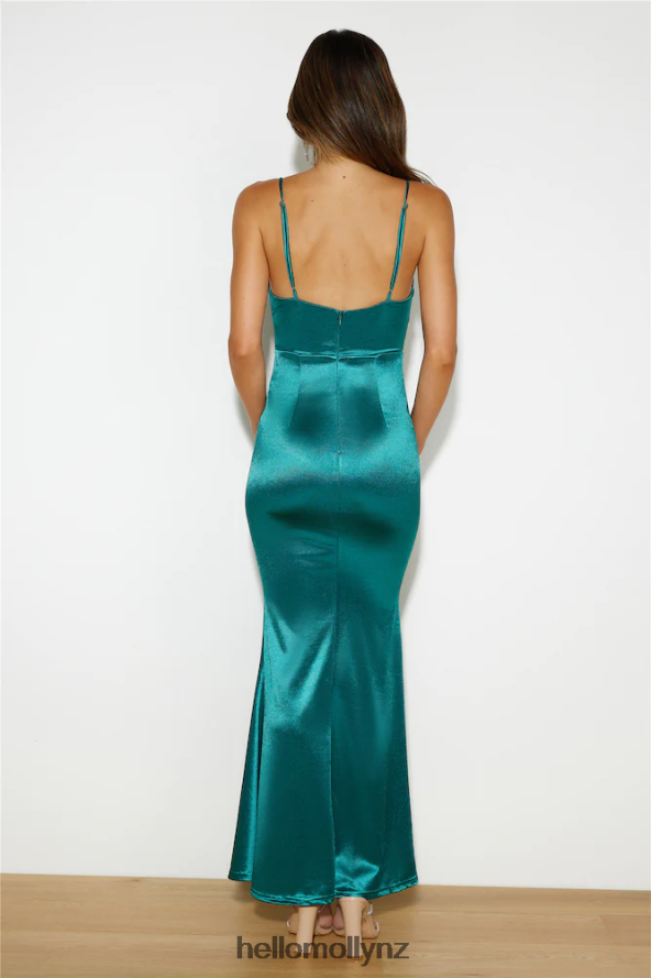 Hello Molly VIP Entrance Maxi Dress Green PBN8866002 Clothing