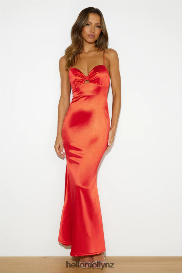 Hello Molly VIP Entrance Maxi Dress Red PBN8866051 Clothing