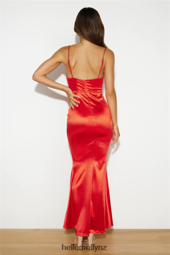 Hello Molly VIP Entrance Maxi Dress Red PBN8866051 Clothing