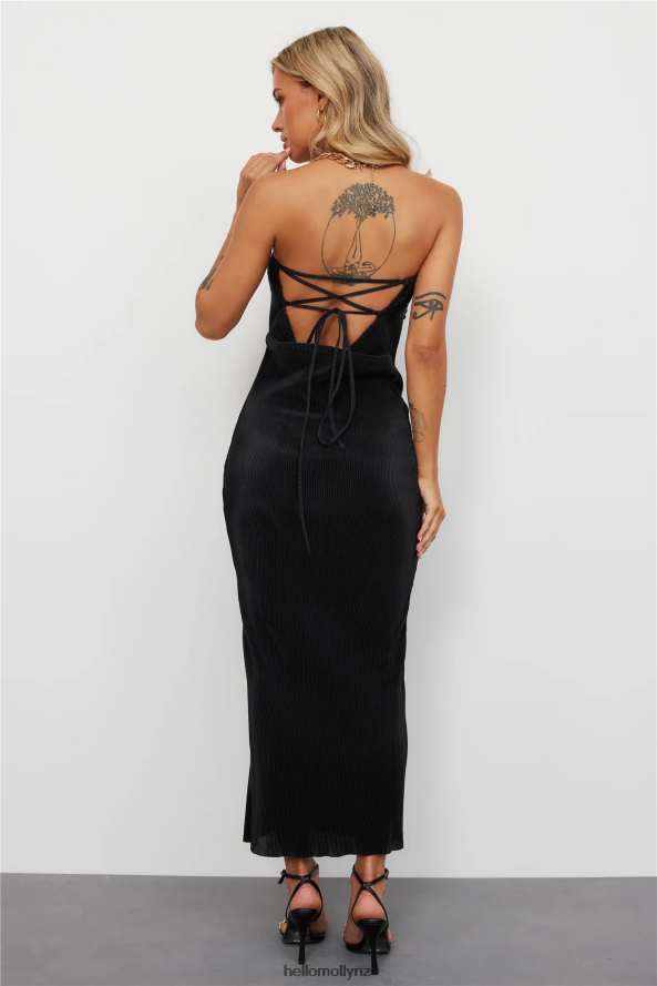 Hello Molly What You Need Maxi Dress Black PBN8866554 Clothing