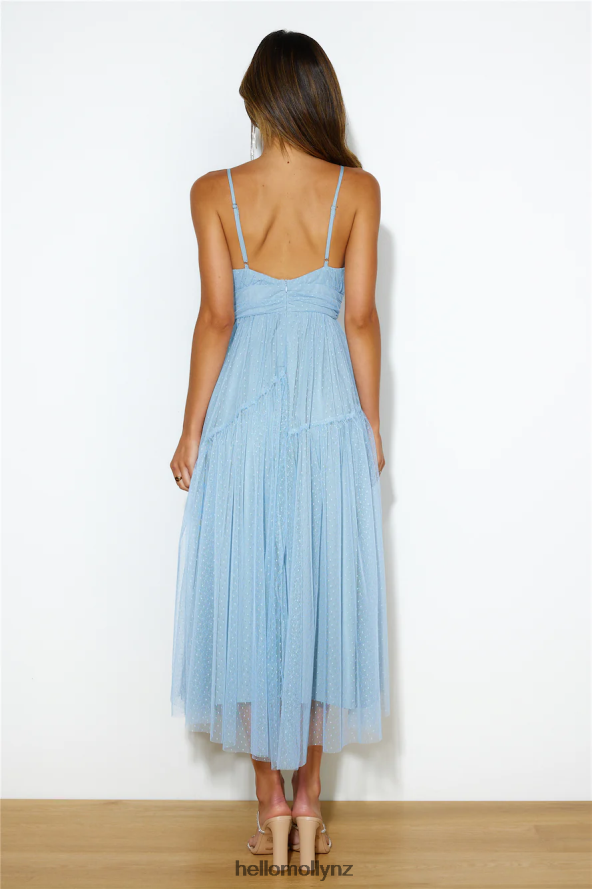 Hello Molly Be Seen In This Midi Dress Blue PBN8864299 Clothing