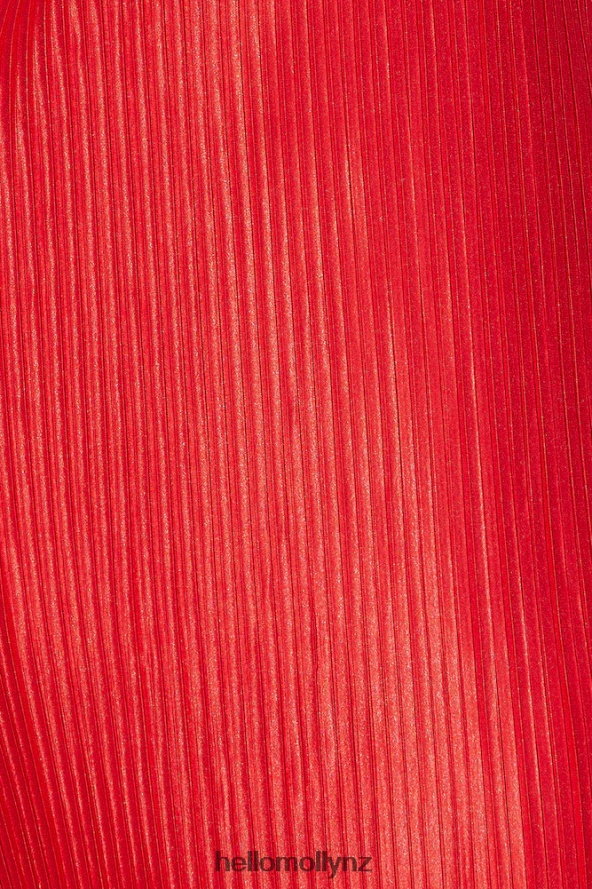 Hello Molly Chase The Blues Midi Dress RED PBN8863839 Clothing