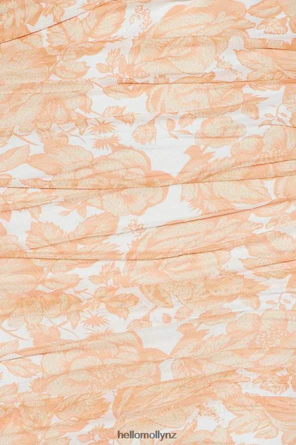 Hello Molly Chase The Fun Midi Dress Orange PBN8865360 Clothing