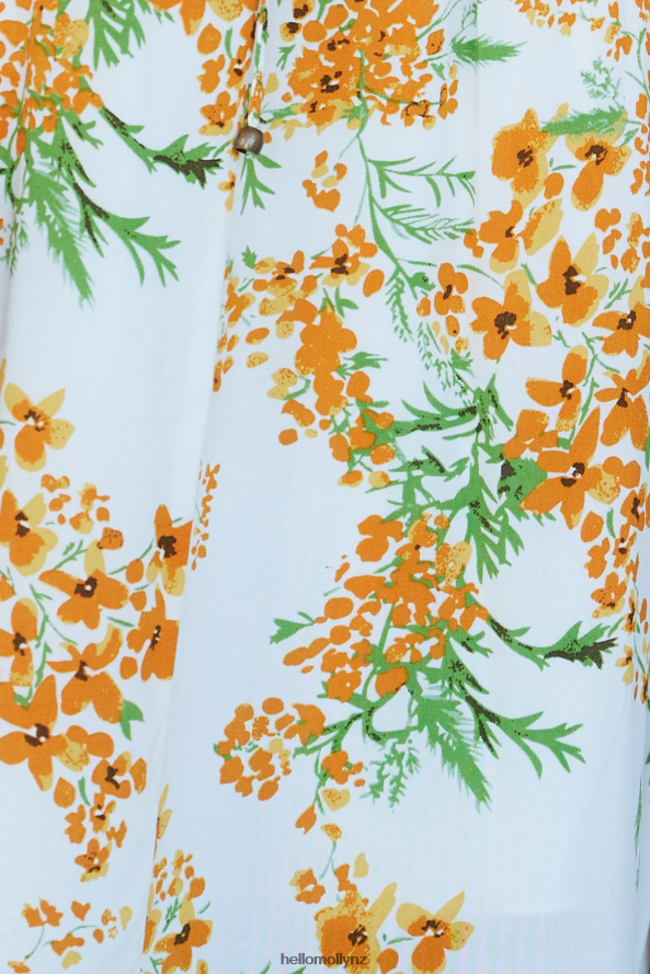 Hello Molly Cherub Kisses Midi Dress Orange PBN8864438 Clothing