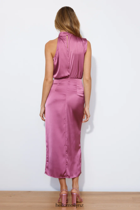 Hello Molly Cocktail Party Midi Dress Pink PBN8863829 Clothing