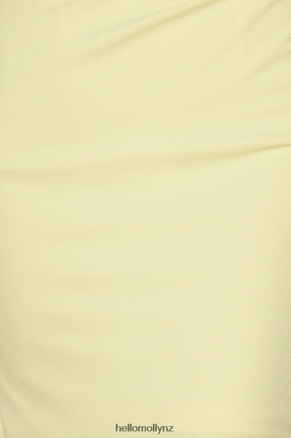 Hello Molly Day To Nights Midi Dress Yellow PBN8863714 Clothing