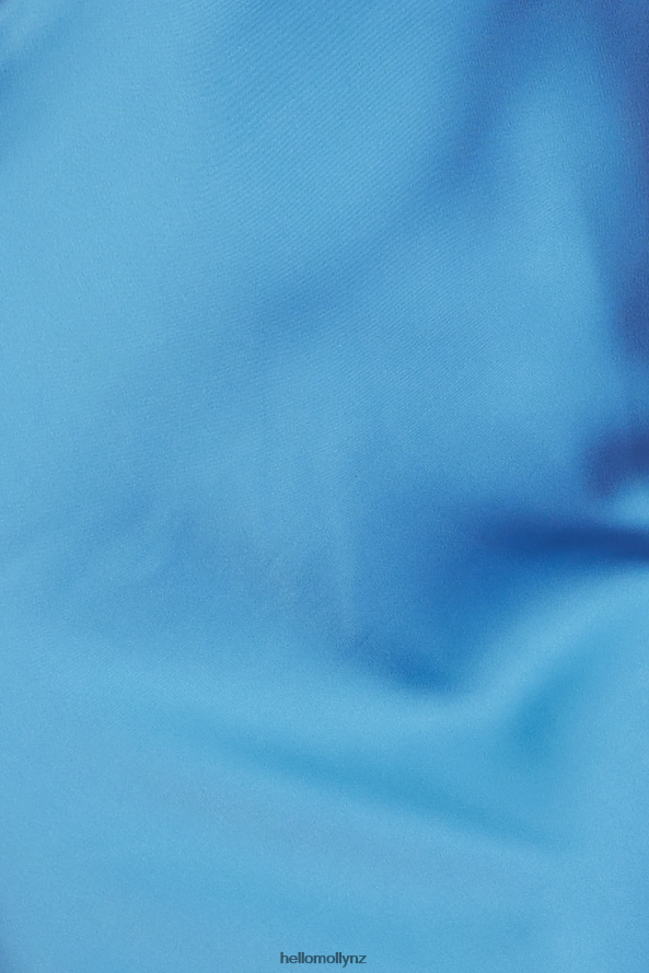 Hello Molly Delray Midi Dress Blue PBN8864768 Clothing